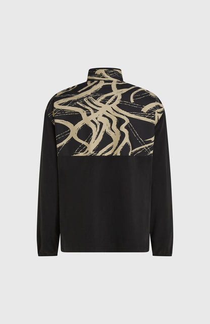 O'Neill | Men FWC'Play Polartec Full-Zip Hyperfleece | Beige Snowtracks