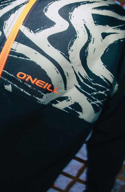 O'Neill | Men FWC'Play Polartec Full-Zip Hyperfleece | Beige Snowtracks