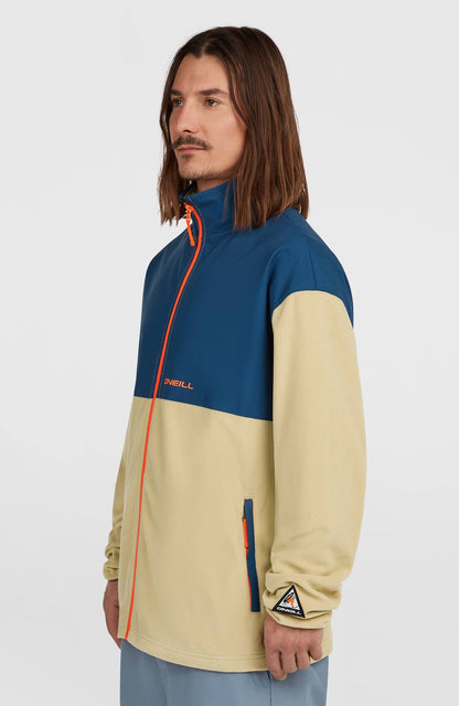 O'Neill | Men FWC'Play Polartec Full-Zip Hyperfleece | Regal Blue Colour Block
