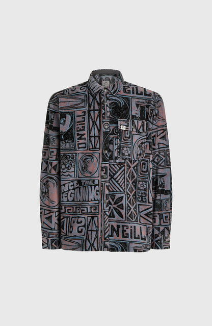 O'Neill | O'riginals Superfleece Shirt | Purple Stamps
