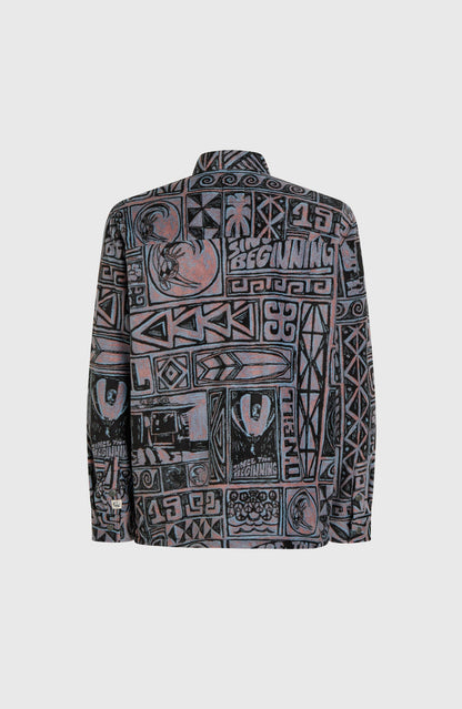 O'Neill | O'riginals Superfleece Shirt | Purple Stamps