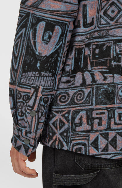 O'Neill | O'riginals Superfleece Shirt | Purple Stamps