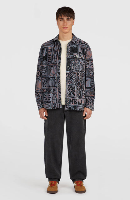 O'Neill | O'riginals Superfleece Shirt | Purple Stamps