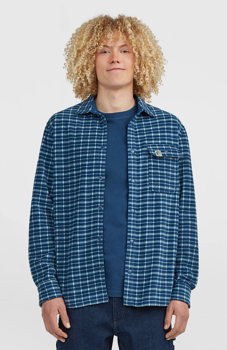 O'Neill | O'riginals Superfleece Shirt | Blue Heritage Checks