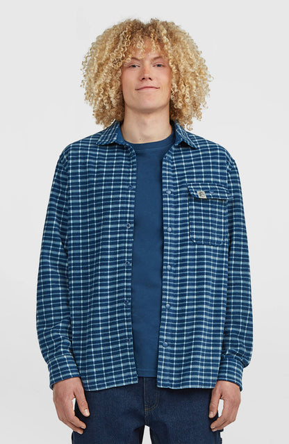 O'Neill | O'riginals Superfleece Shirt | Blue Heritage Checks