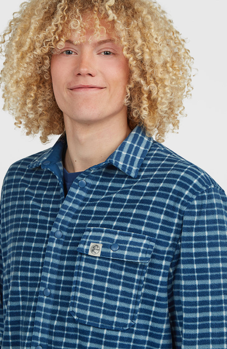 O'Neill | O'riginals Superfleece Shirt | Blue Heritage Checks