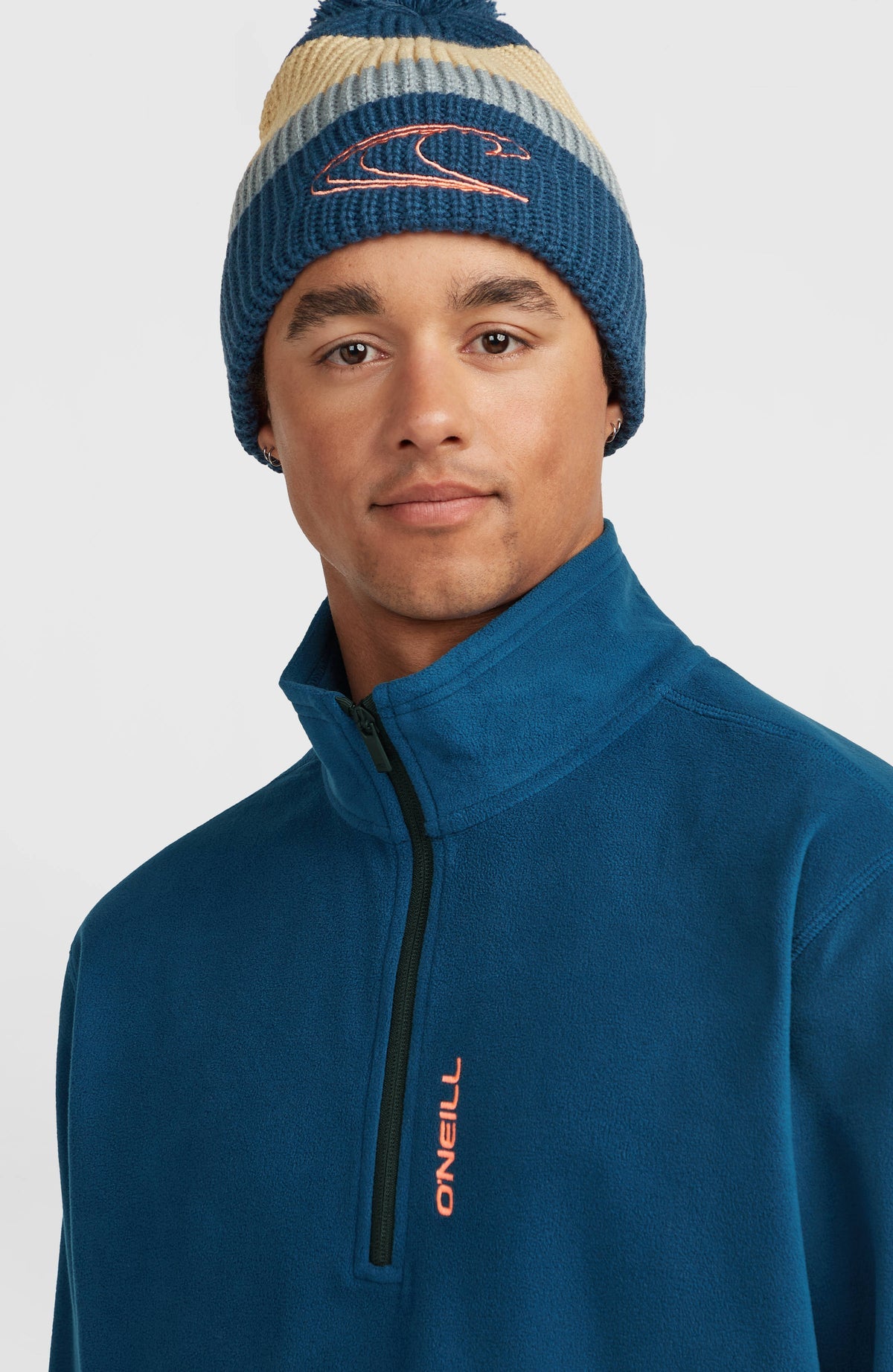 O'Neill | Men FWC'Cruz Jack's Polartec Half-Zip Fleece | Regal Blue