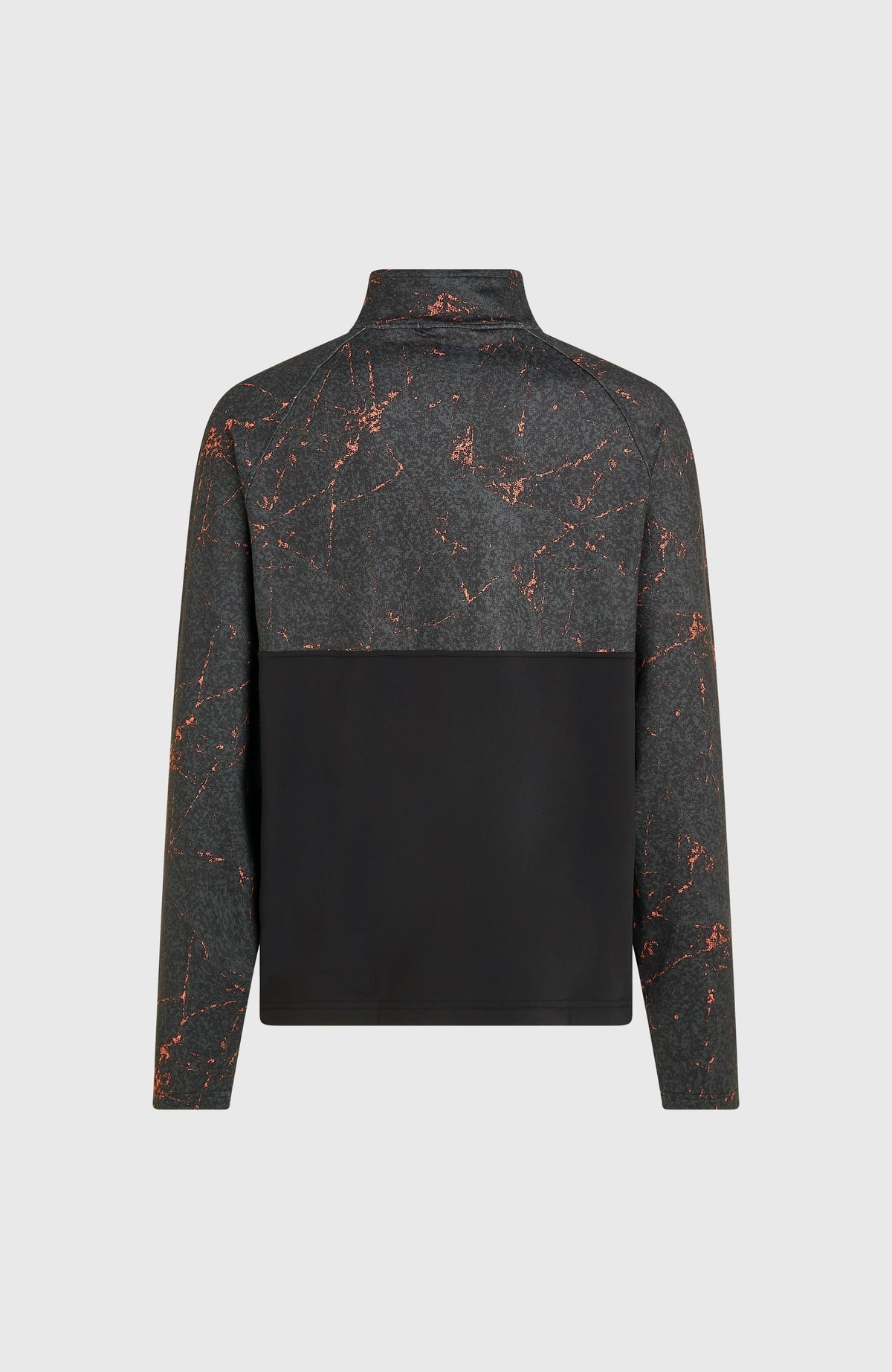 O'Neill | Man FWC'Cruz Printed Half-Zip Fleece | Black Basalt