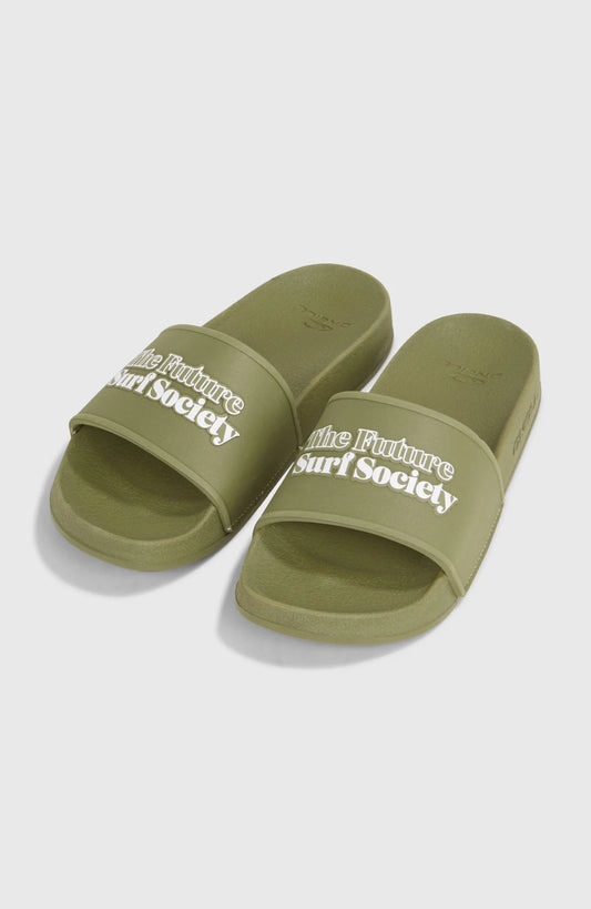 O'Neill The Future Surf Society Unisex Slides Avery Fern