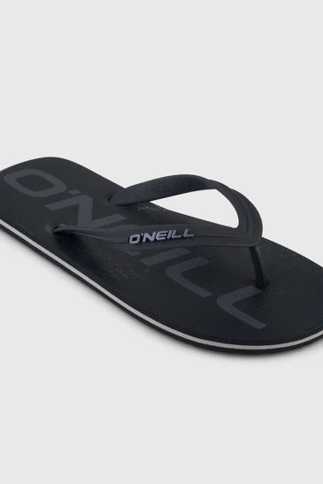 O'neill Profile Logo Sandal Black Flip Flop