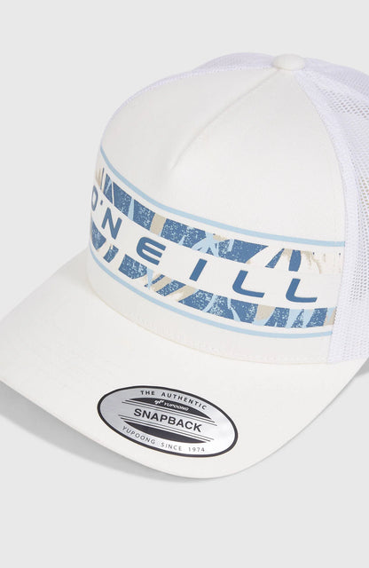 O'Neill Flower Trucker Cap White