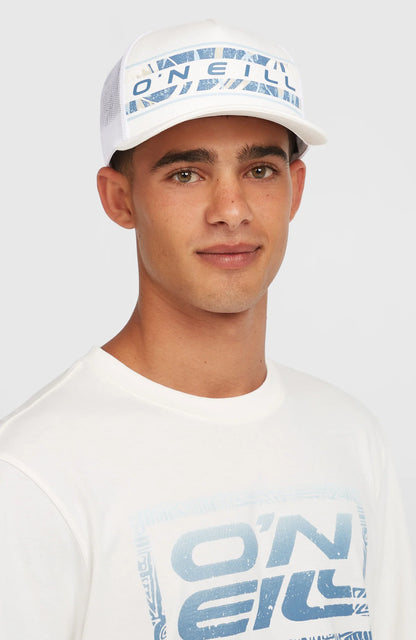 O'Neill Flower Trucker Cap White