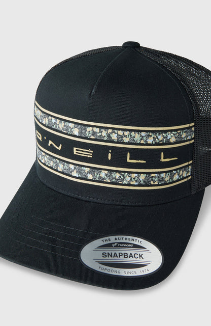 O'Neill | Flower Trucker Cap | Black Out