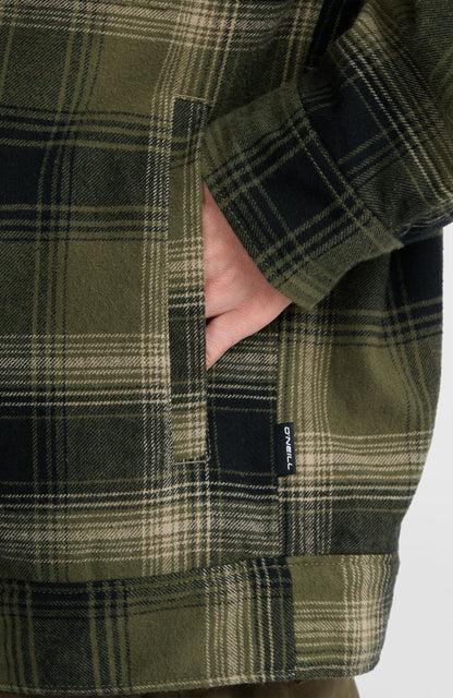 O'neill Men Fleece-Lined Jacket | Green
