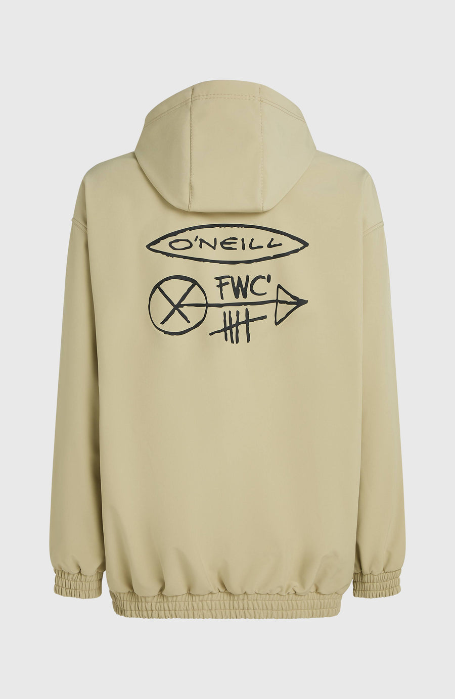 O'Neill | Men FWC'Play Softshell Hoodie | Olive Blush