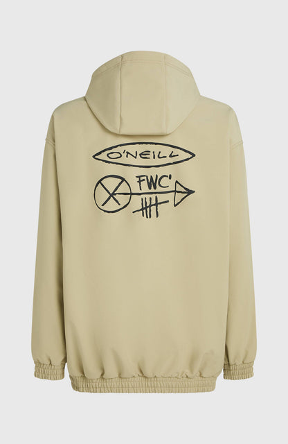 O'Neill | Men FWC'Play Softshell Hoodie | Olive Blush