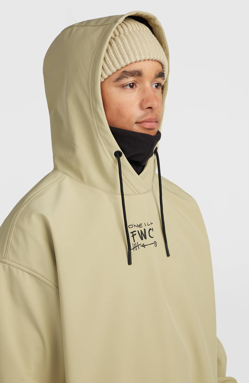 O'Neill | Men FWC'Play Softshell Hoodie | Olive Blush