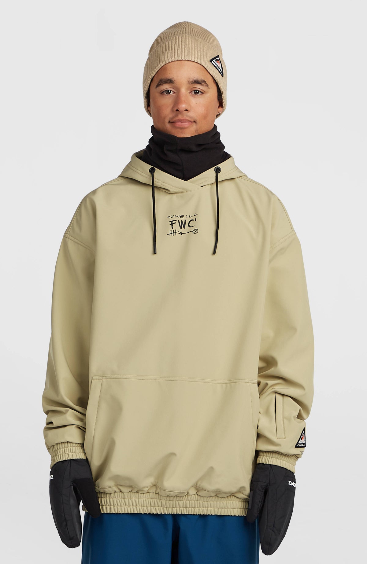O'Neill | Men FWC'Play Softshell Hoodie | Olive Blush