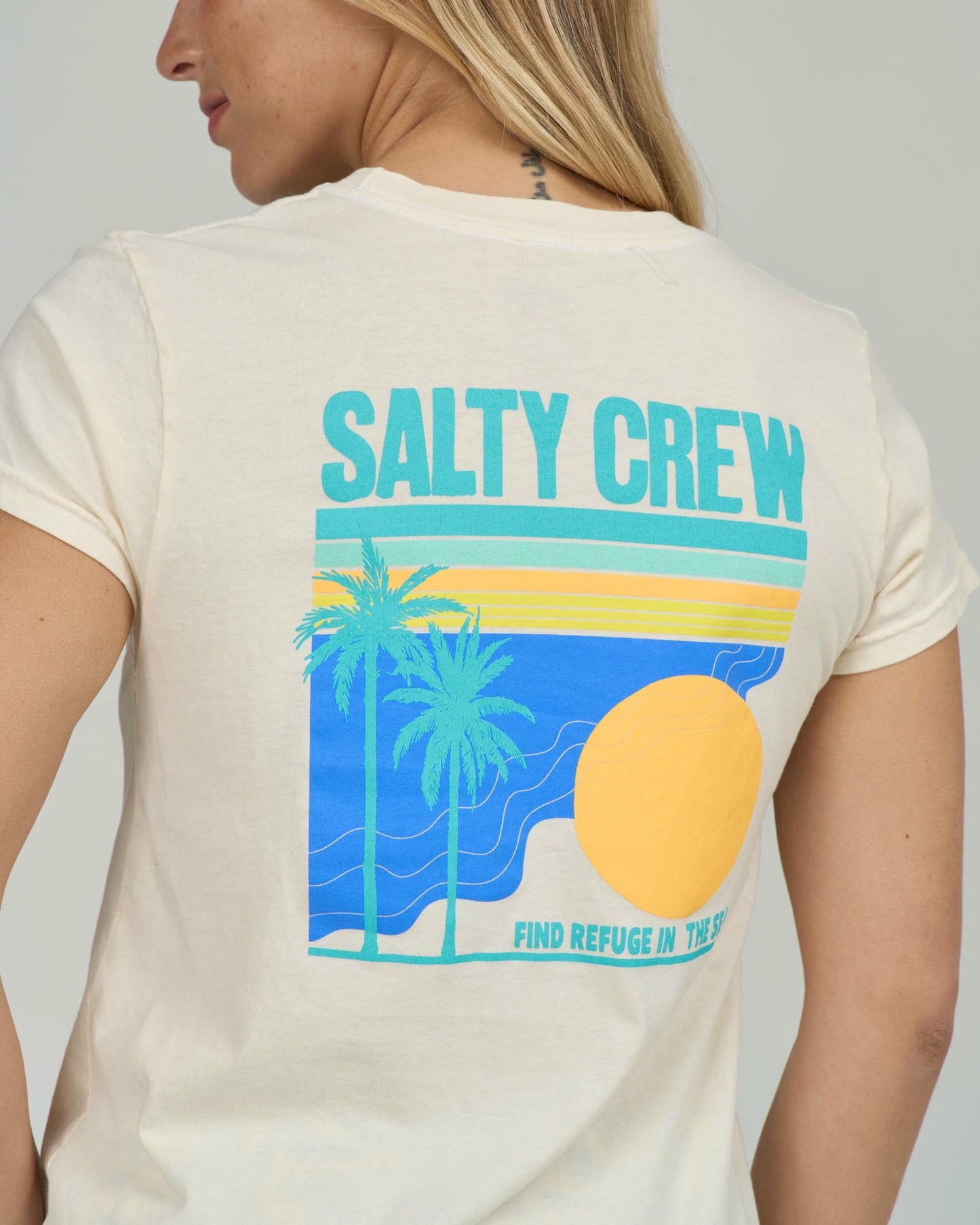 Salty Crew Simplicity Modern Tee White
