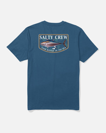 Salty Crew Big Blue Fill SS Tee - Cast Blue
