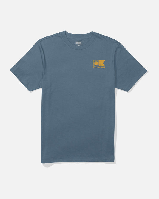 Salty Crew Stitched SS Tee - Blue