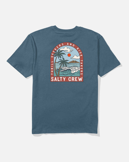 Salty Crew Archway Classic Tee Slate