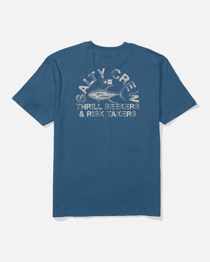Salty Crew Stamped Classic Tee Cast Blue