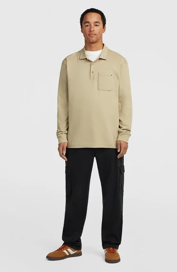 O´Neill O´Riginals Long Sleeve Polo | Beige