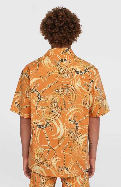 O'Neill O'Riginals UPF 50+ Short Sleeve Shirt | Orange O'riginals UPF50 Orange Originals