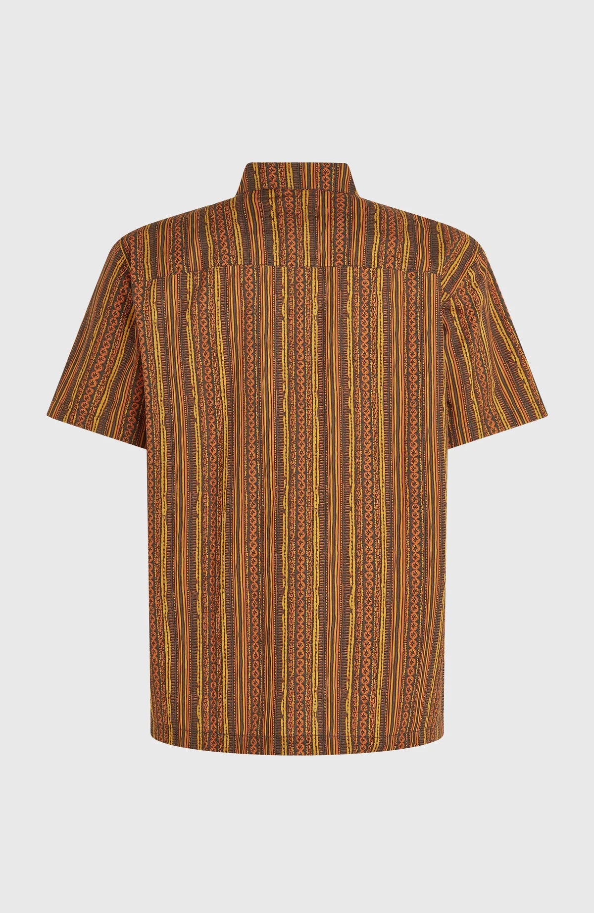 O´Neill Print Shirt Orange Pressed Lines