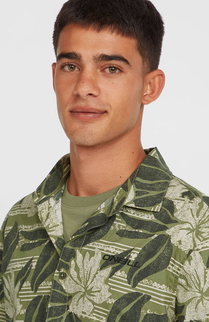 O´Neill Print Shirt Green Dusty Flower