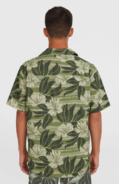 O´Neill Print Shirt Green Dusty Flower