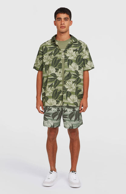 O´Neill Print Shirt Green Dusty Flower