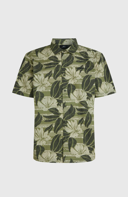 O´Neill Print Shirt Green Dusty Flower