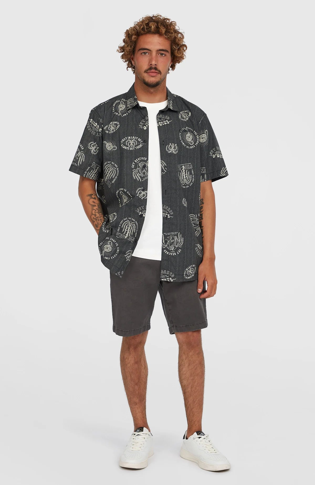 O'Neill Print Shirt Black