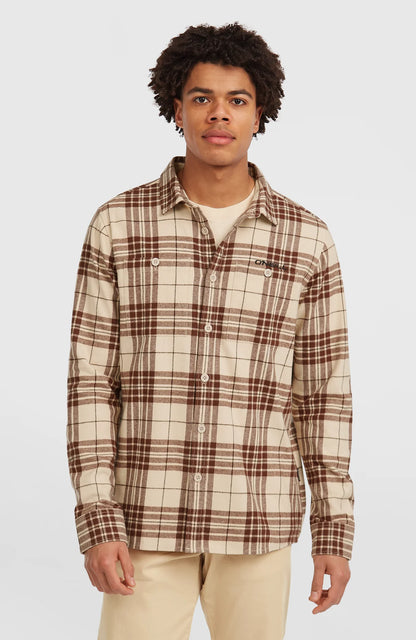 O´Neill Must Have Flannel Shirt Beige