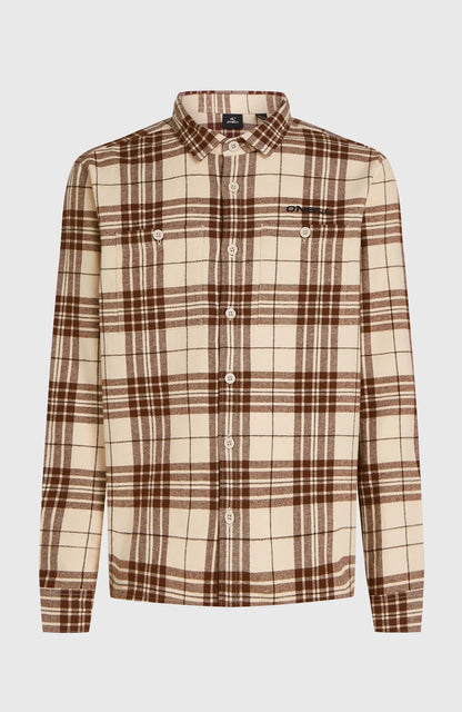 O´Neill Must Have Flannel Shirt Beige