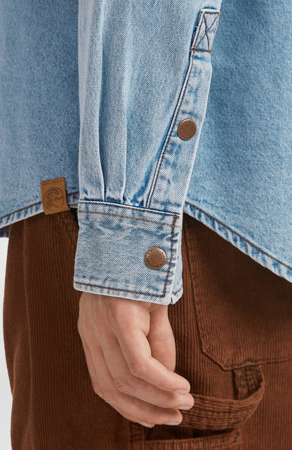 O´Neill O´Riginals Denim Shirt Blue