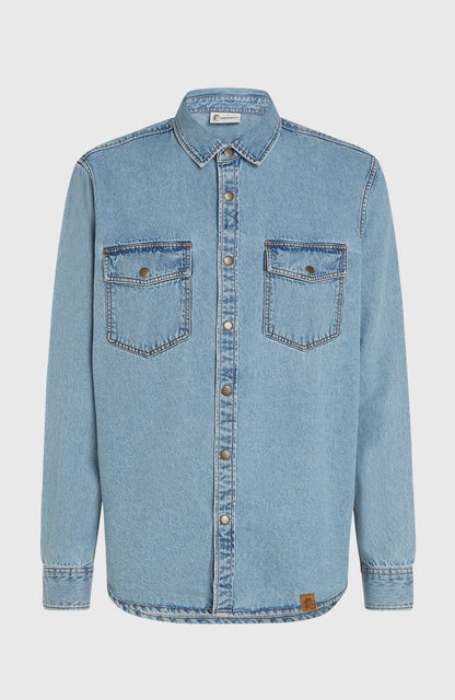 O´Neill O´Riginals Denim Shirt Blue