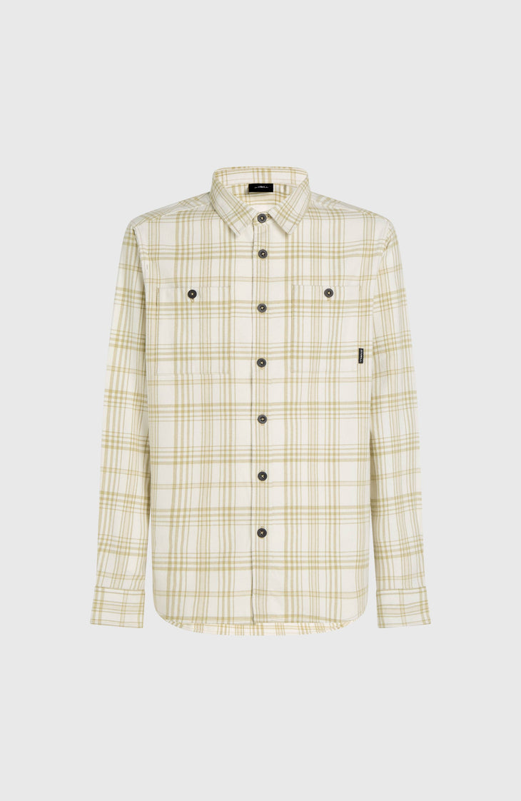 O´Neill Mens Must-Have Flannel Shirt | Beige Big Check Plaid