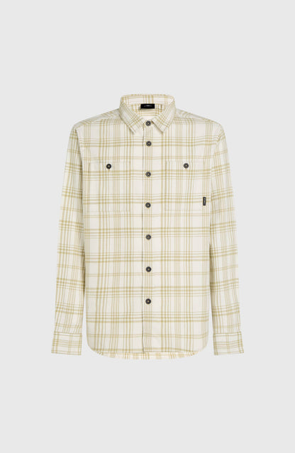 O´Neill Mens Must-Have Flannel Shirt | Beige Big Check Plaid