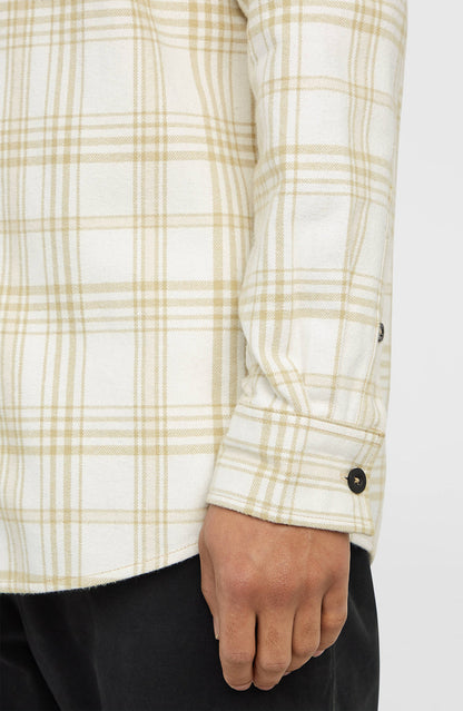 O´Neill Mens Must-Have Flannel Shirt | Beige Big Check Plaid