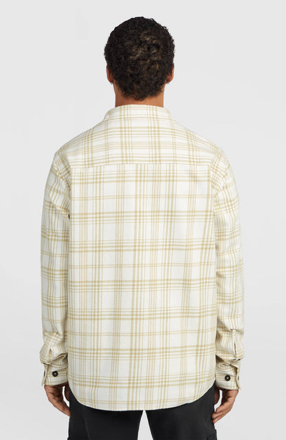 O´Neill Mens Must-Have Flannel Shirt | Beige Big Check Plaid