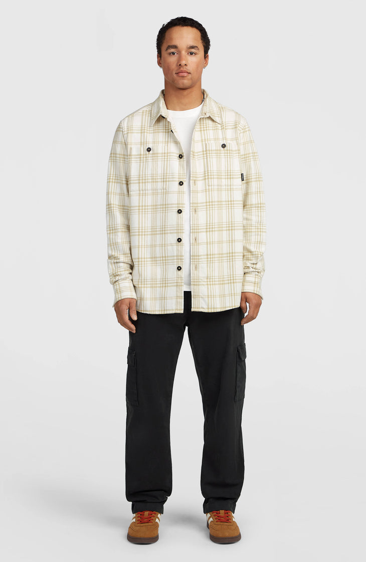 O´Neill Mens Must-Have Flannel Shirt | Beige Big Check Plaid