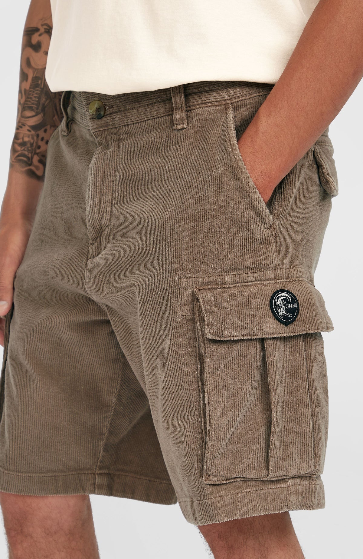 O'Neill Original Cord Cargo Shorts Pure Cashmere