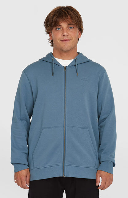 O'neill Men Small Logo Full Zip Hoodie | light Blue
