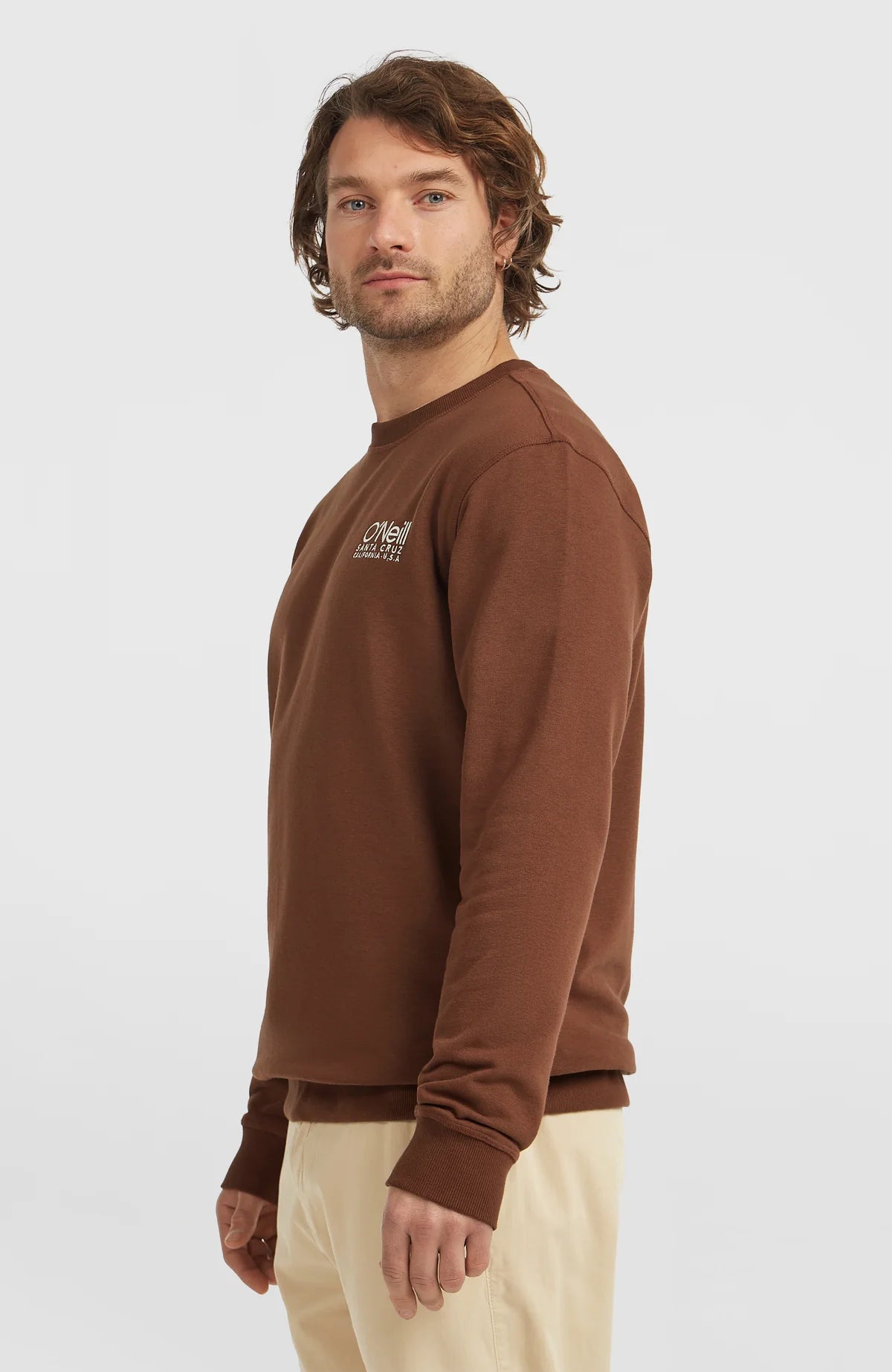 O'neill Men Original Cali Logo crew | Brown