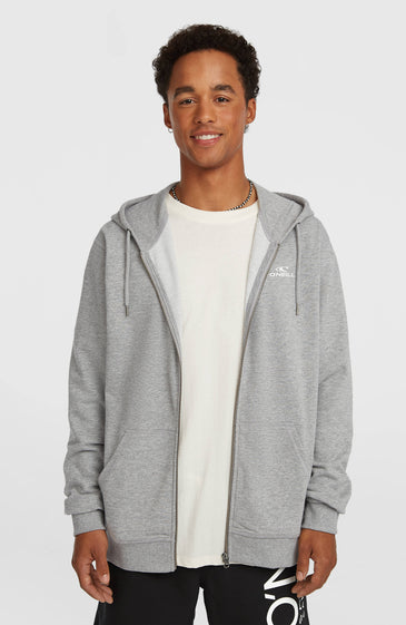 O'neill Men Small Logo Full-Zip Hoodie | Grey