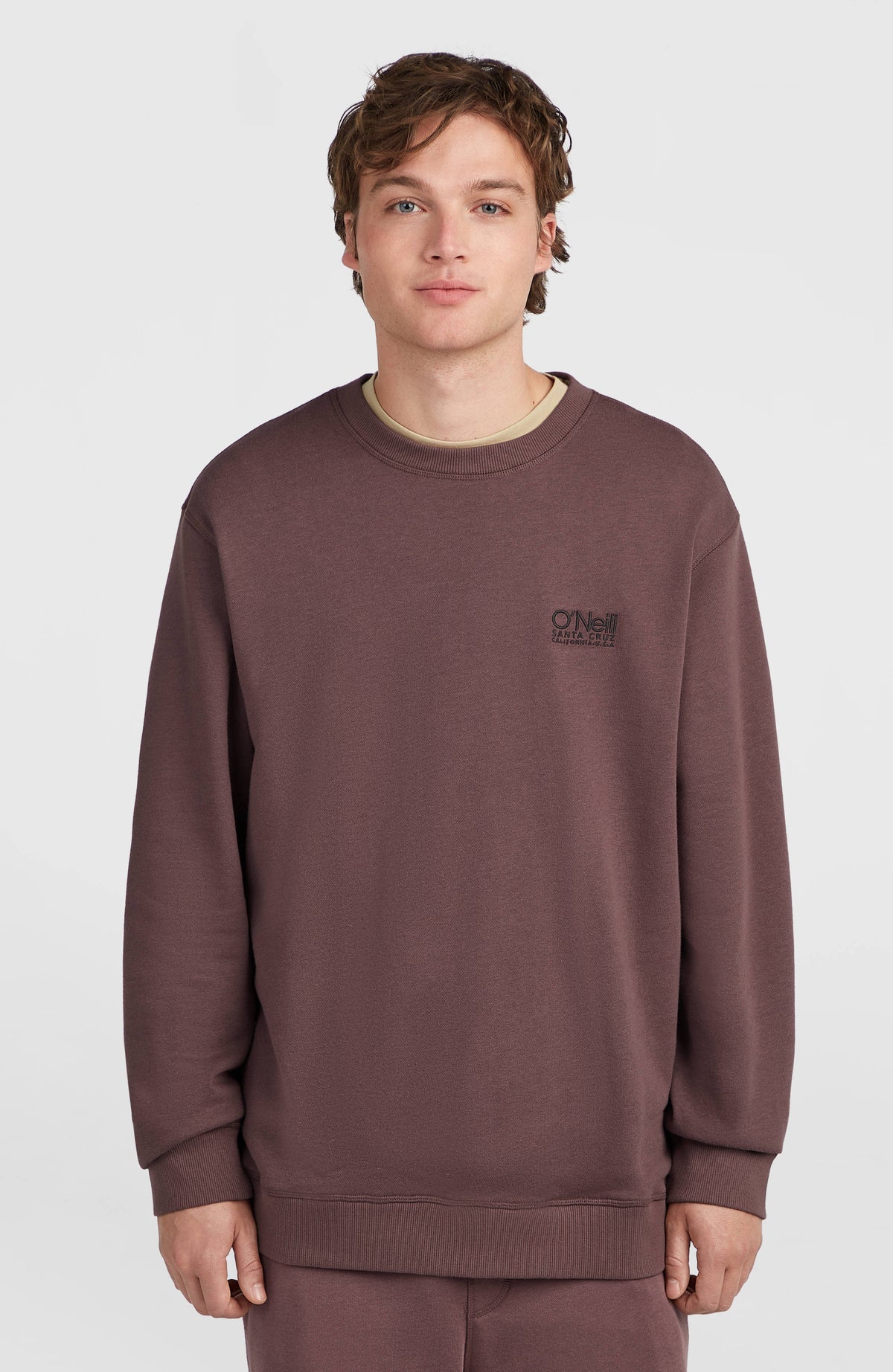 O'Neill | Men O'Neill Cali Crew Sweatshirt | Purple Gray