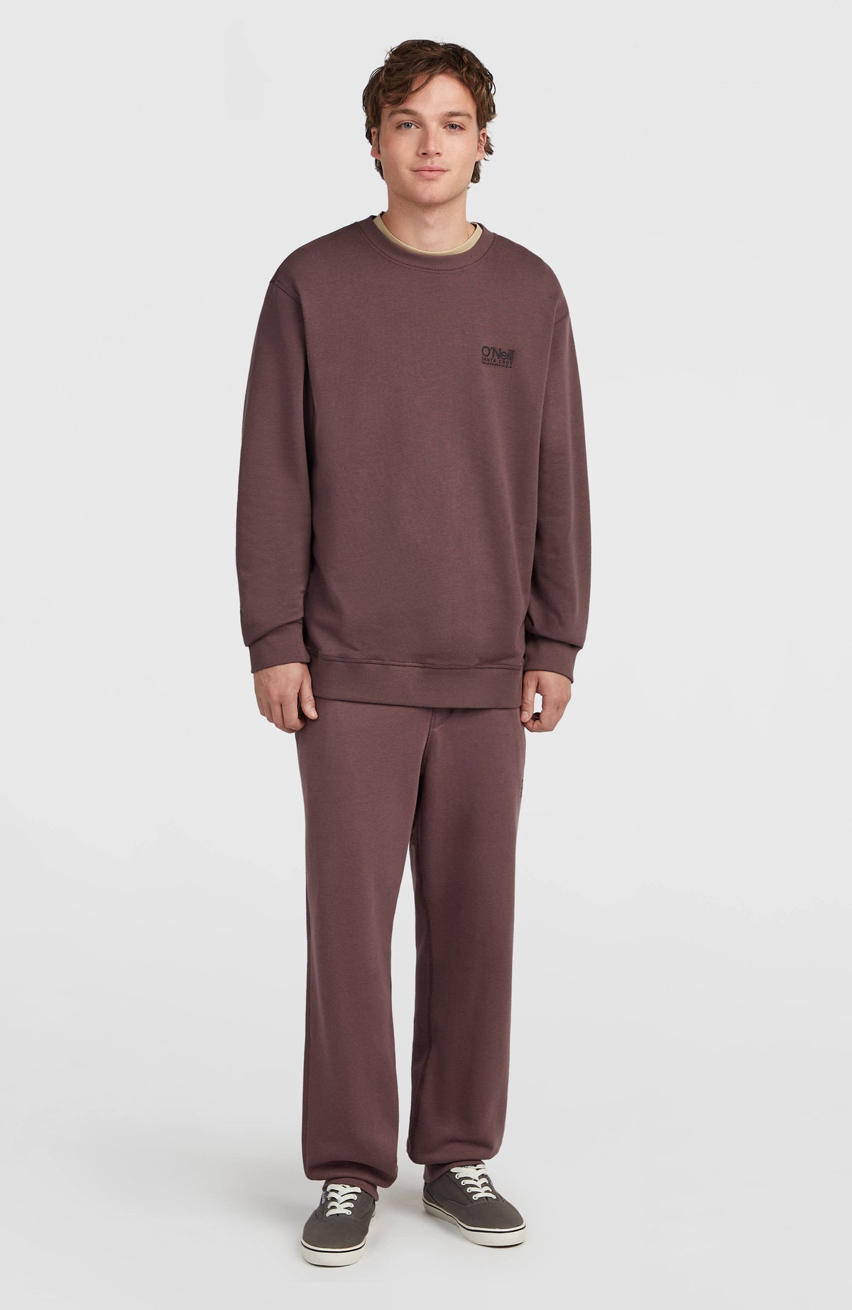 O'Neill | Men O'Neill Cali Crew Sweatshirt | Purple Gray